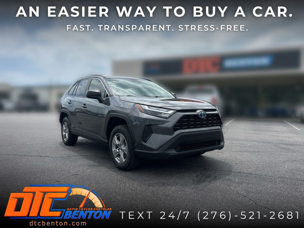 Magnetic Gray Metallic 2024 Toyota RAV4 Hybrid SUV / Crossover All-Wheel Drive Continuously Variable Transmission