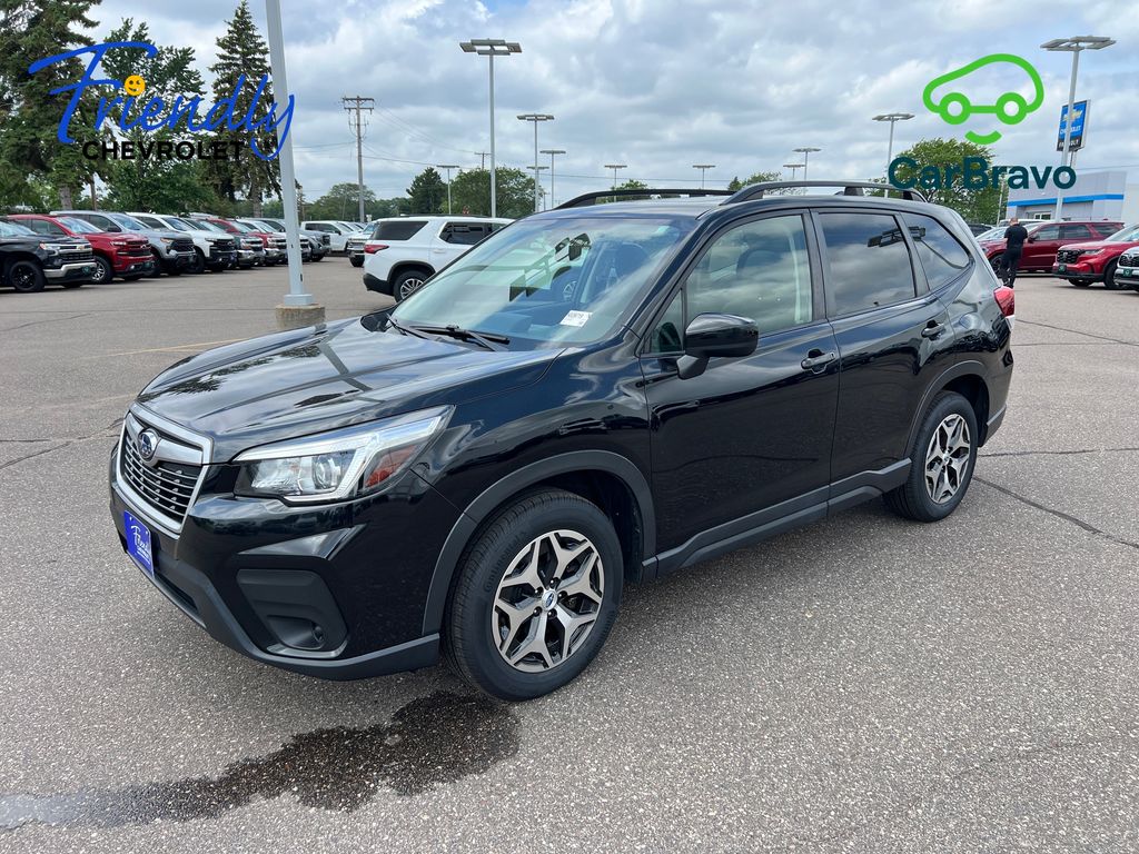 Crystal Black Silica 2019 Subaru Forester SUV / Crossover All-Wheel Drive Continuously Variable Transmission