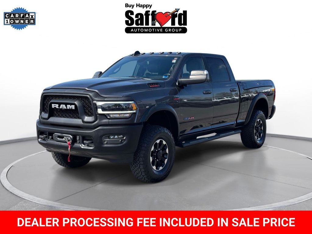 Gray (Granite Crystal Metallic Clearcoat) 2022 RAM 2500 Power Wagon Crew Cab 4WD Pickup Truck Four-Wheel Drive 8-Speed Automatic