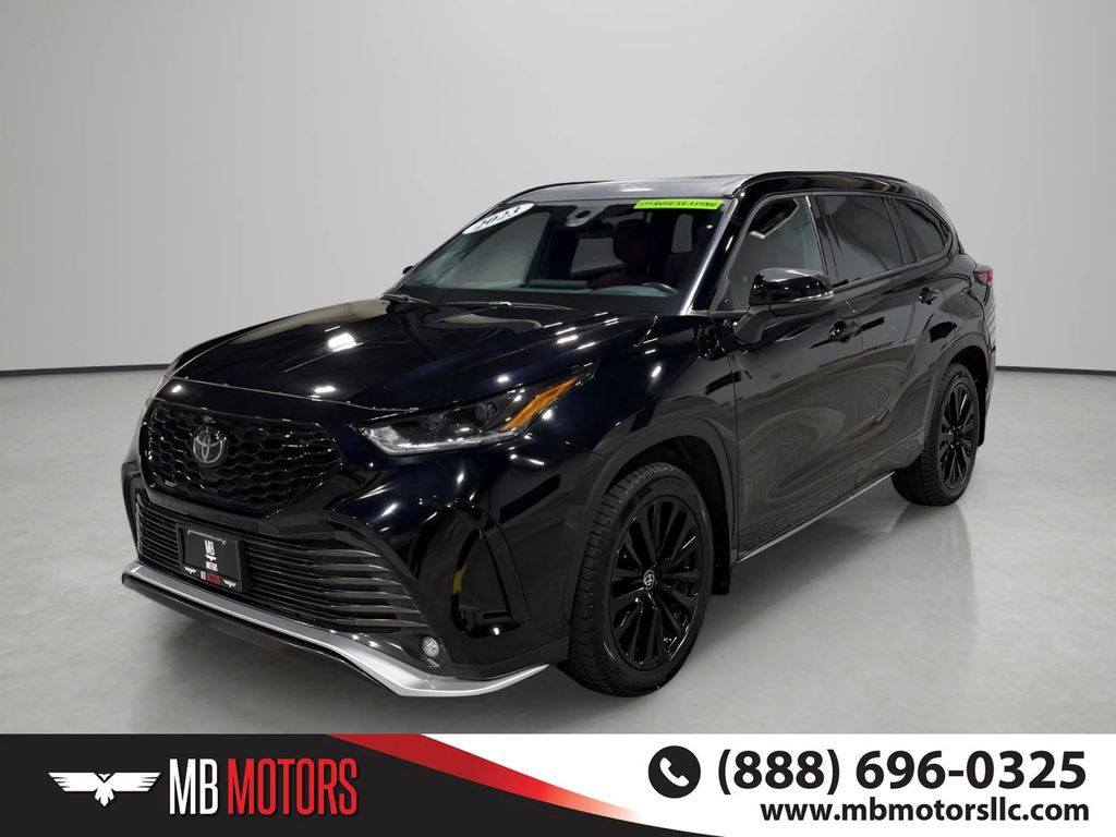 Black 2023 Toyota Highlander XSE AWD SUV / Crossover All-Wheel Drive 8-Speed Automatic