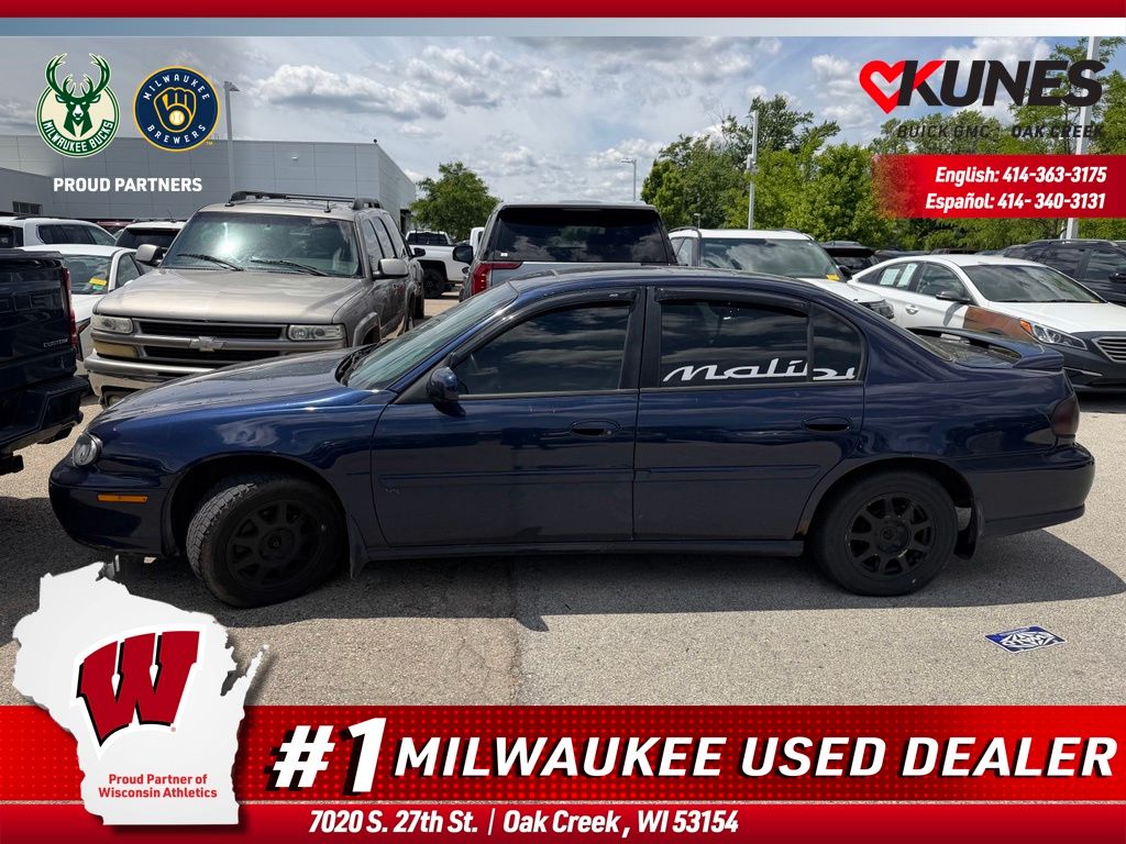 Navy Blue Metallic 1999 Chevrolet Malibu Sedan Front-Wheel Drive 4-Speed Automatic