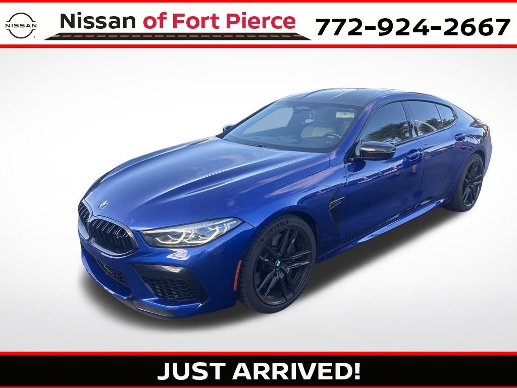 Marina Bay Blue Metallic 2022 BMW M8 Competition Gran Coupe AWD Sedan All-Wheel Drive 8-Speed Automatic