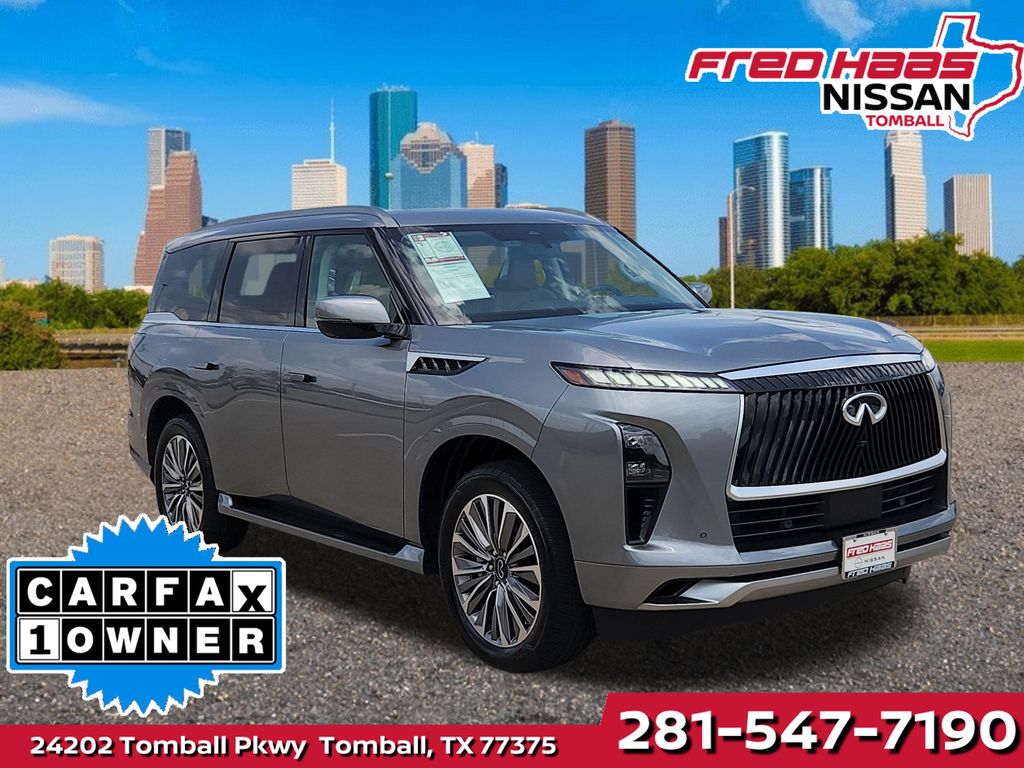 Dynamic Metal 2025 INFINITI QX80 Sensory 4WD SUV / Crossover All-Wheel Drive 9-Speed Automatic
