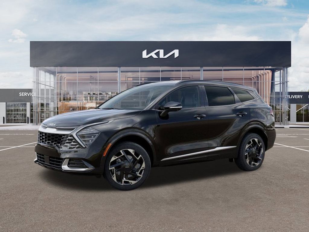 New 2025 Ebony Black Kia SX-PRESTIGE AWD image 3