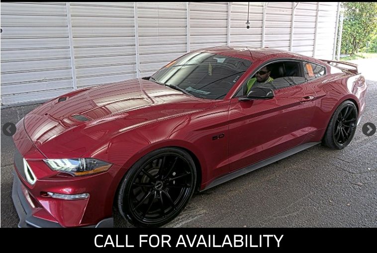 Red 2020 Ford Mustang Coupe Rear-Wheel Drive Automatic