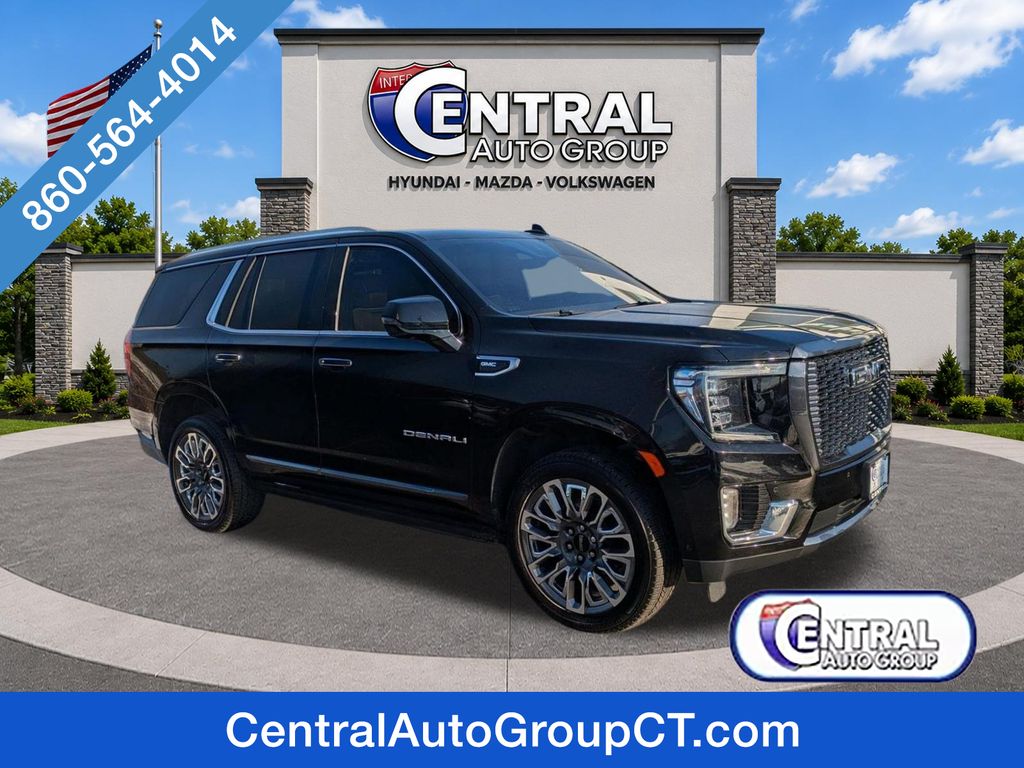 Onyx Black 2023 GMC Yukon SUV / Crossover Four-Wheel Drive