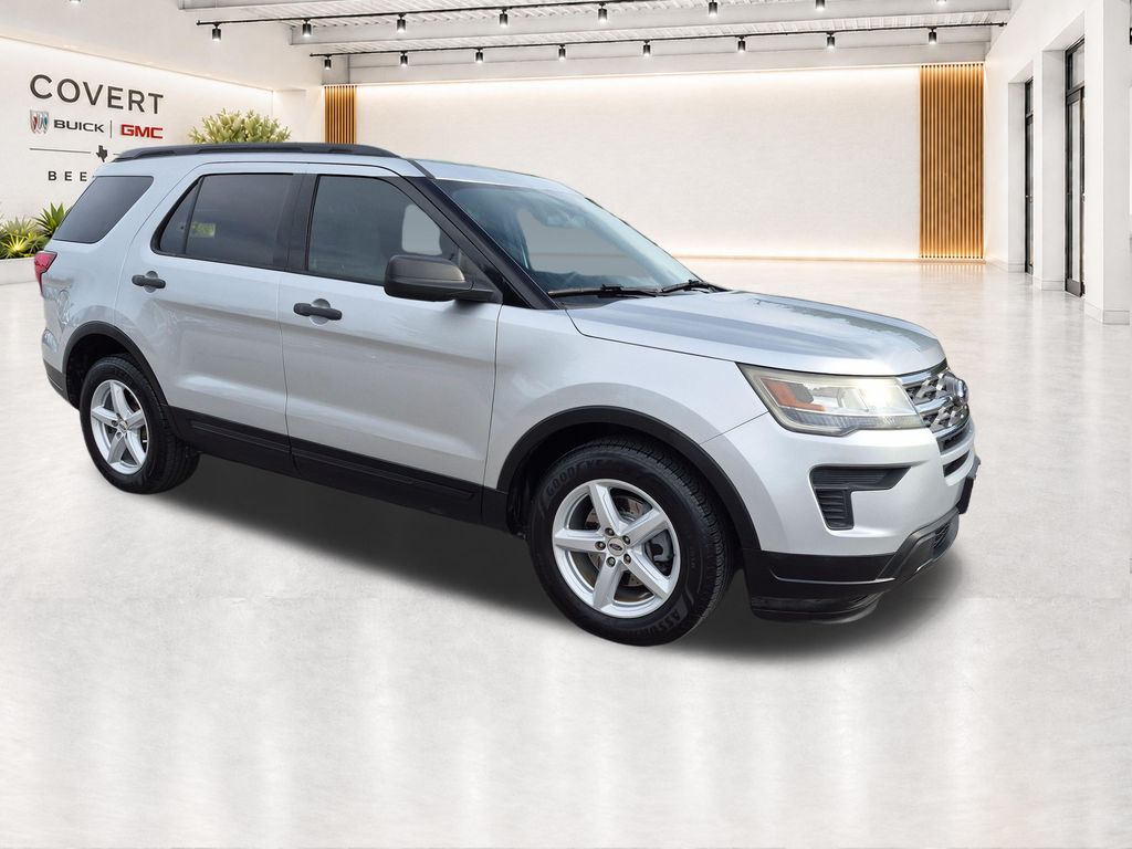Ingot Silver 2018 Ford Explorer SUV / Crossover Front-Wheel Drive 6-Speed Automatic