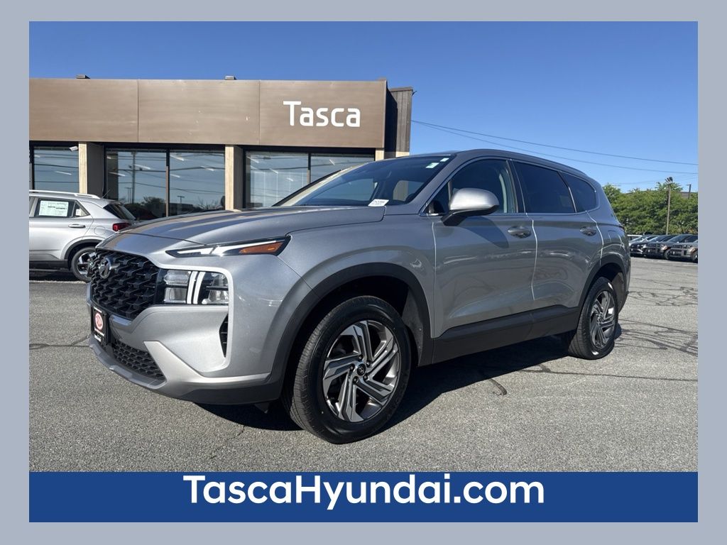 Shimmering Silver Pearl 2023 Hyundai Santa Fe SUV / Crossover All-Wheel Drive 8-Speed Automatic