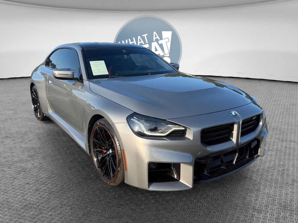 Gray (Skyscraper Grey Metallic) 2025 BMW M2 Coupe Rear-Wheel Drive 6-Speed Manual