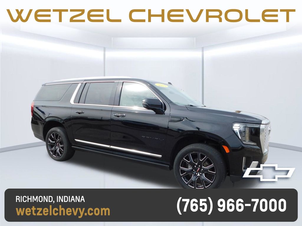 Onyx Black 2023 GMC Yukon XL SUV / Crossover Four-Wheel Drive Automatic