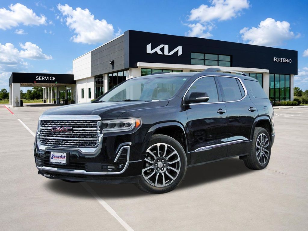Black (Ebony Twilight Metallic) 2020 GMC Acadia SUV / Crossover Front-Wheel Drive 9-Speed Automatic