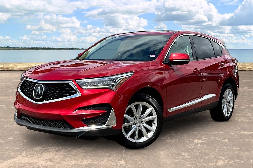 Red 2021 Acura RDX FWD SUV / Crossover Front-Wheel Drive Automatic