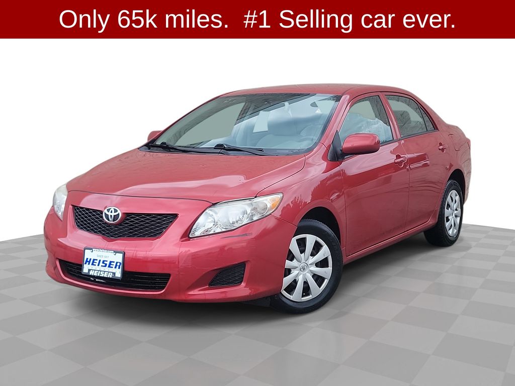 Barcelona Red Metallic 2009 Toyota Corolla Sedan Front-Wheel Drive 4-Speed Automatic