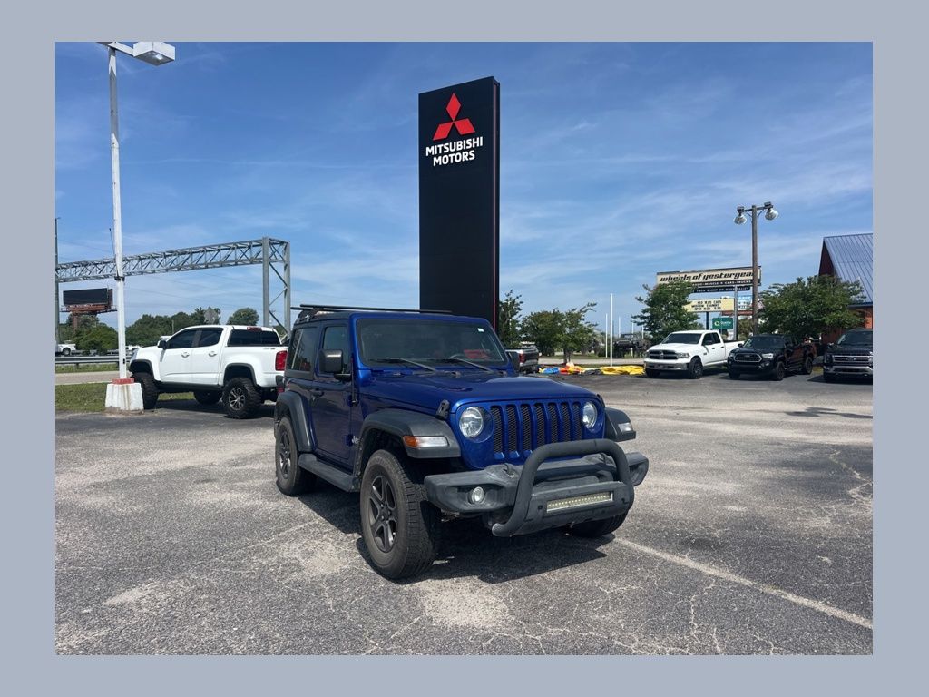 Ocean Blue Metallic Clearcoat 2018 Jeep Wrangler Sport S 4WD SUV / Crossover Four-Wheel Drive 8-Speed Automatic