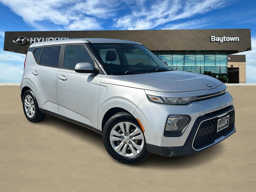 2020 Kia Soul LX Silver at DeMontrond Automotive Group
