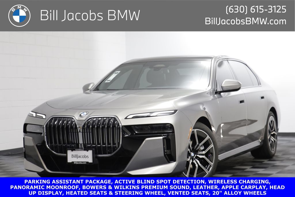 Oxide Gray Metallic 2023 BMW 7 Series 760i xDrive AWD Sedan All-Wheel Drive Automatic