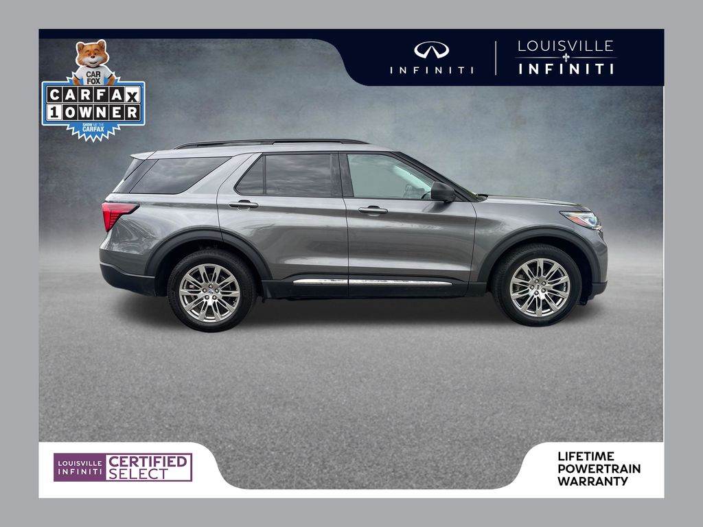 Carbonized Gray Metallic 2025 Ford Explorer SUV / Crossover All-Wheel Drive Automatic