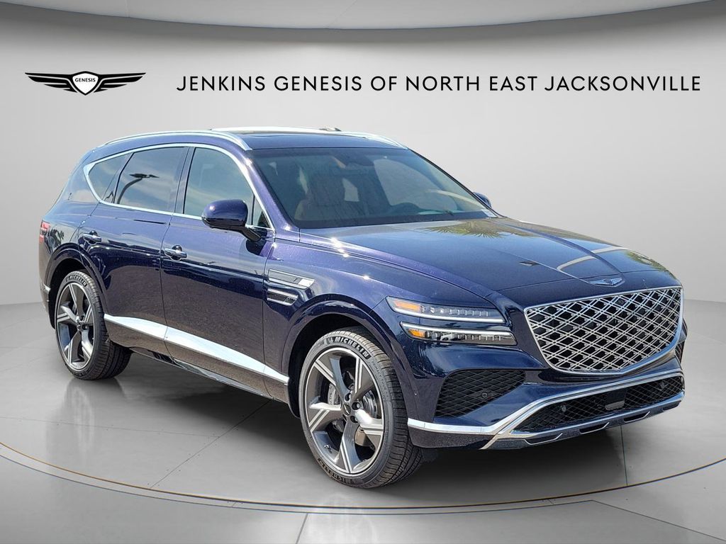 Capri Blue 2026 Genesis GV80 3.5T Prestige AWD SUV / Crossover All-Wheel Drive 8-Speed Automatic