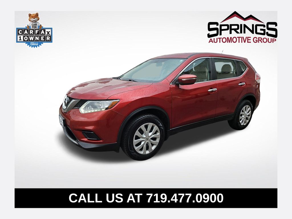 Cayenne Red Pearl 2015 Nissan Rogue SUV / Crossover All-Wheel Drive Continuously Variable Transmission