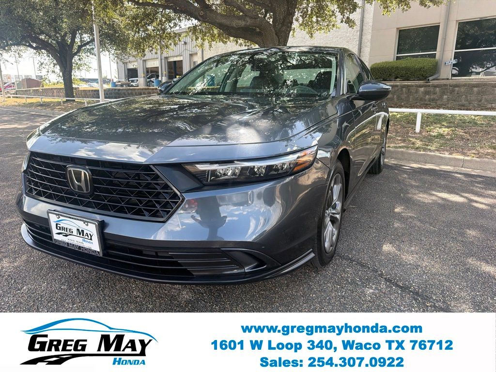 2024 Honda Accord EX Gray at Greg May Honda