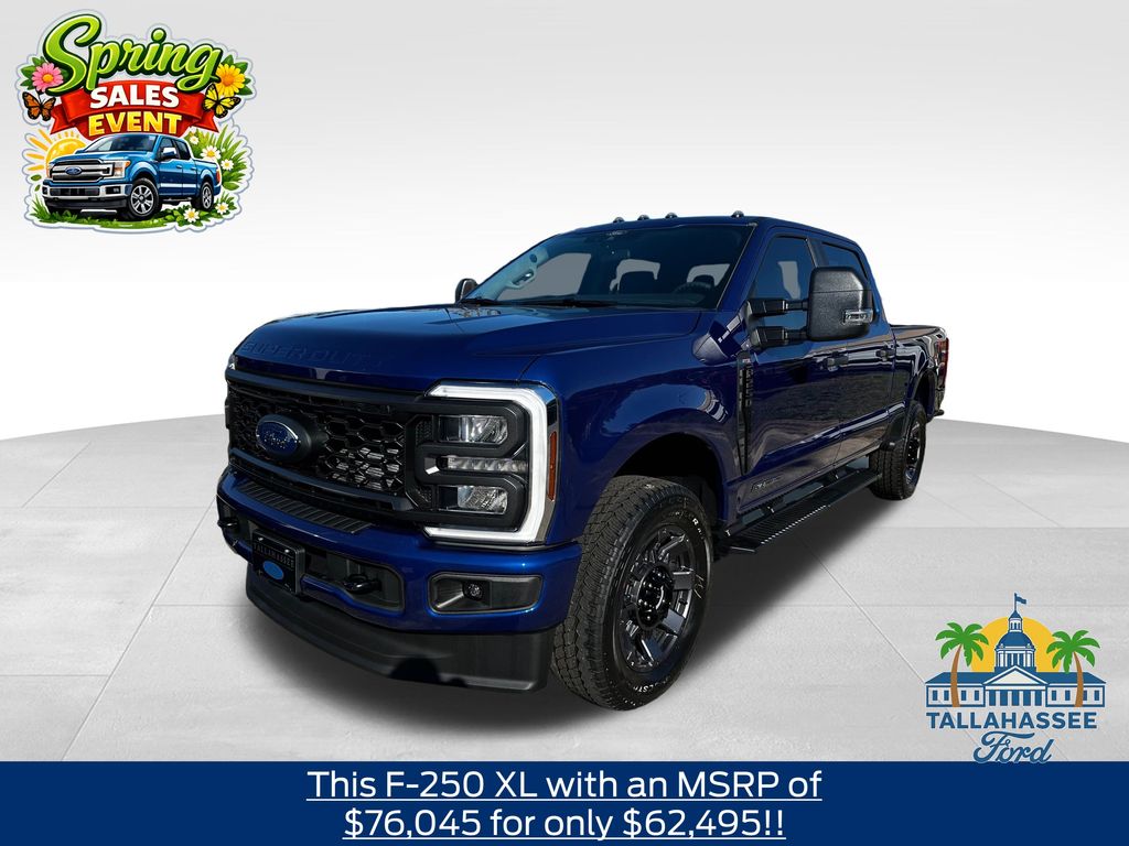 Argon Blue Metallic 2026 Ford F-250 Super Duty XL Crew Cab 4WD Pickup Truck Four-Wheel Drive Automatic