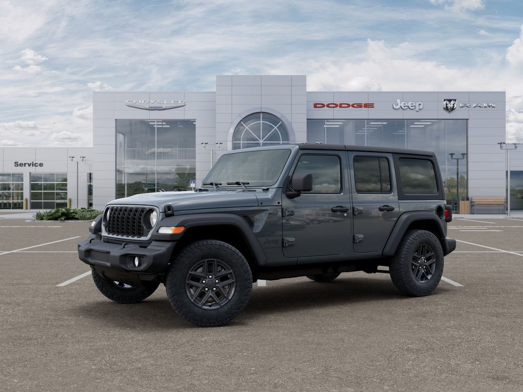 New 2025 Gray Jeep Sport S image 2