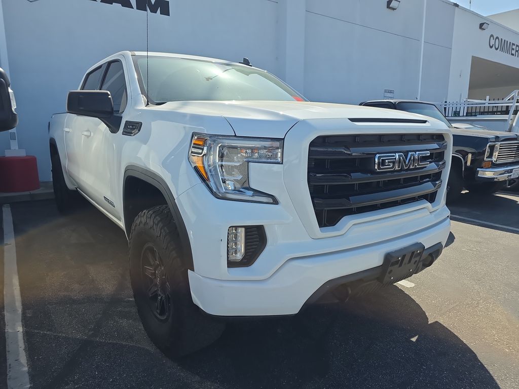Summit White 2021 GMC Sierra 1500 Elevation Crew Cab 4WD Pickup Truck Four-Wheel Drive Automatic