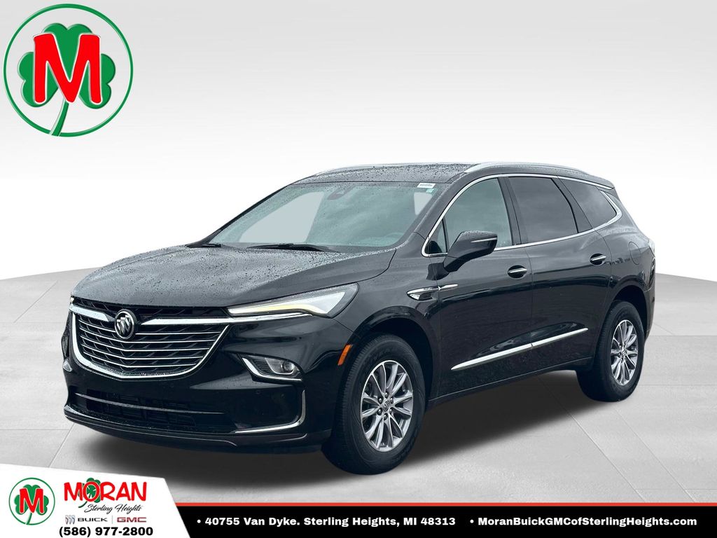 Black (Ebony Twilight Metallic) 2023 Buick Enclave Essence FWD SUV / Crossover Front-Wheel Drive 9-Speed Automatic