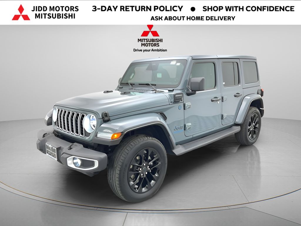 Anvil Clear Coat 2025 Jeep Wrangler 4xe Sahara 4WD SUV / Crossover Four-Wheel Drive 8-Speed Automatic
