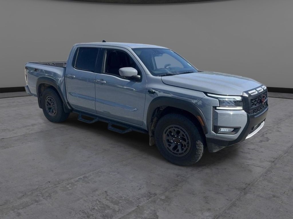 Boulder Gray 2025 Nissan Frontier Pickup Truck 4X2 9-Speed Automatic Overdrive