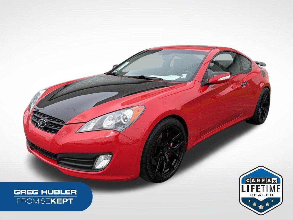 Tsukuba Red 2012 Hyundai Genesis Coupe Coupe Rear-Wheel Drive 6-Speed Manual