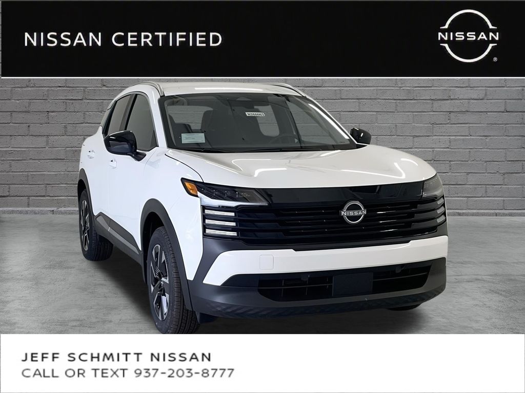 White (Fresh Powder) 2026 Nissan Kicks SUV / Crossover All-Wheel Drive Continuously Variable Transmission