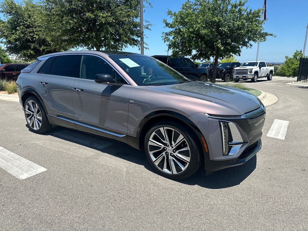 Celestial Metallic 2025 Cadillac LYRIQ Luxury 3 AWD SUV / Crossover All-Wheel Drive 1-Speed Automatic