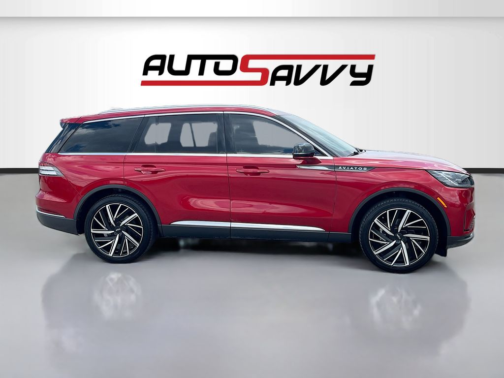 2025 Lincoln Aviator Reserve Red at Don McGill Toyota