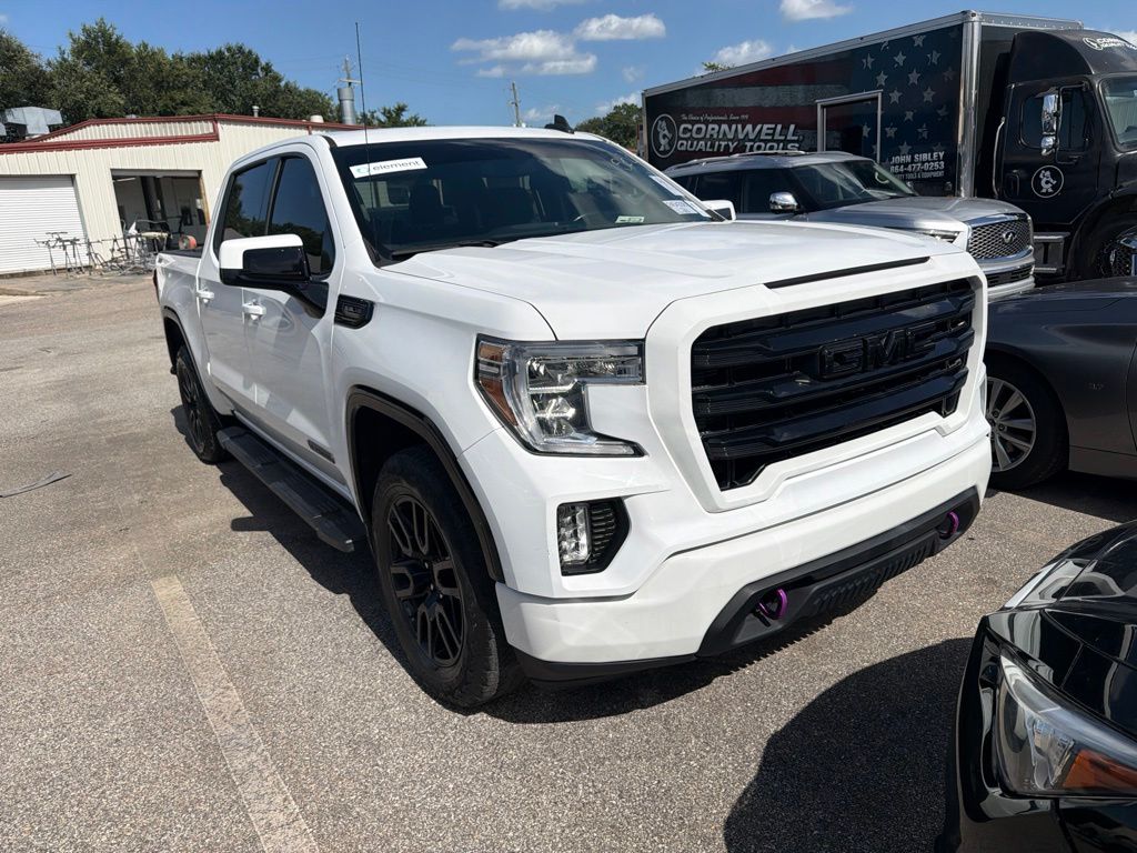 Summit White 2021 GMC Sierra 1500 Pickup Truck Four-Wheel Drive Automatic