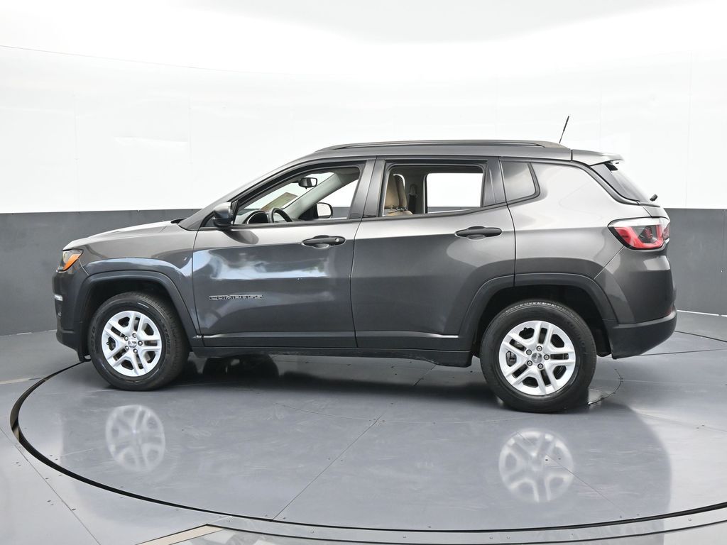 Used 2018 Jeep Compass Sport with VIN 3C4NJCAB5JT227158 for sale in Miami, FL