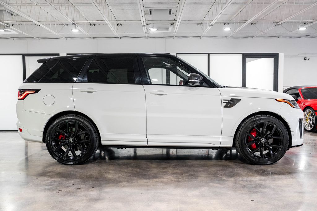 White 2022 Land Rover Range Rover Sport SUV / Crossover All-Wheel Drive 8-Speed Automatic
