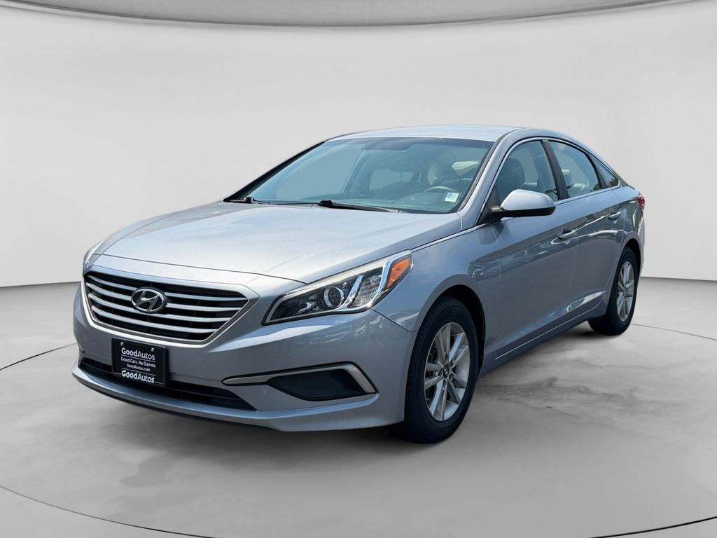 Shale Gray Metallic 2017 Hyundai Sonata Sedan Front-Wheel Drive 6-Speed Automatic