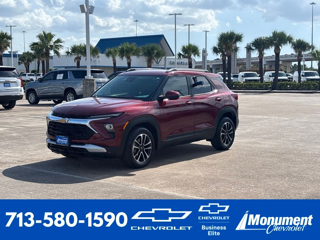 Red (Crimson Metallic) 2025 Chevrolet Trailblazer SUV / Crossover Front-Wheel Drive Continuously Variable Transmission