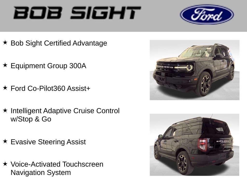 Certified 2021 Ford Bronco Sport Outer Banks with VIN 3FMCR9C69MRA44278 for sale in Kansas City