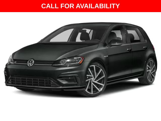 Black 2018 Volkswagen Golf R Hatchback All-Wheel Drive 7-Speed Dual Clutch