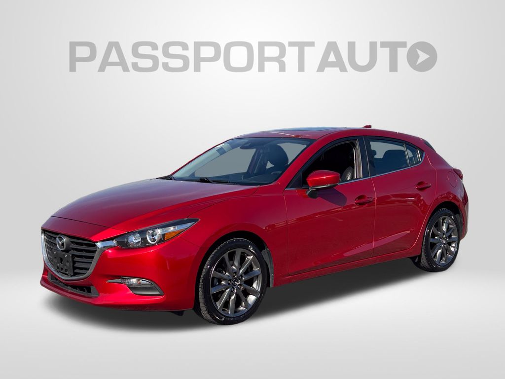 Soul Red Metallic 2018 Mazda MAZDA3 Touring Hatchback Hatchback Front-Wheel Drive Automatic