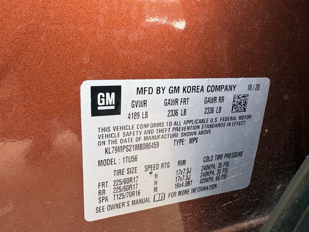 2021 Chevrolet TrailBlazer LT Orange at Classic Elite Chevrolet Sugar Land