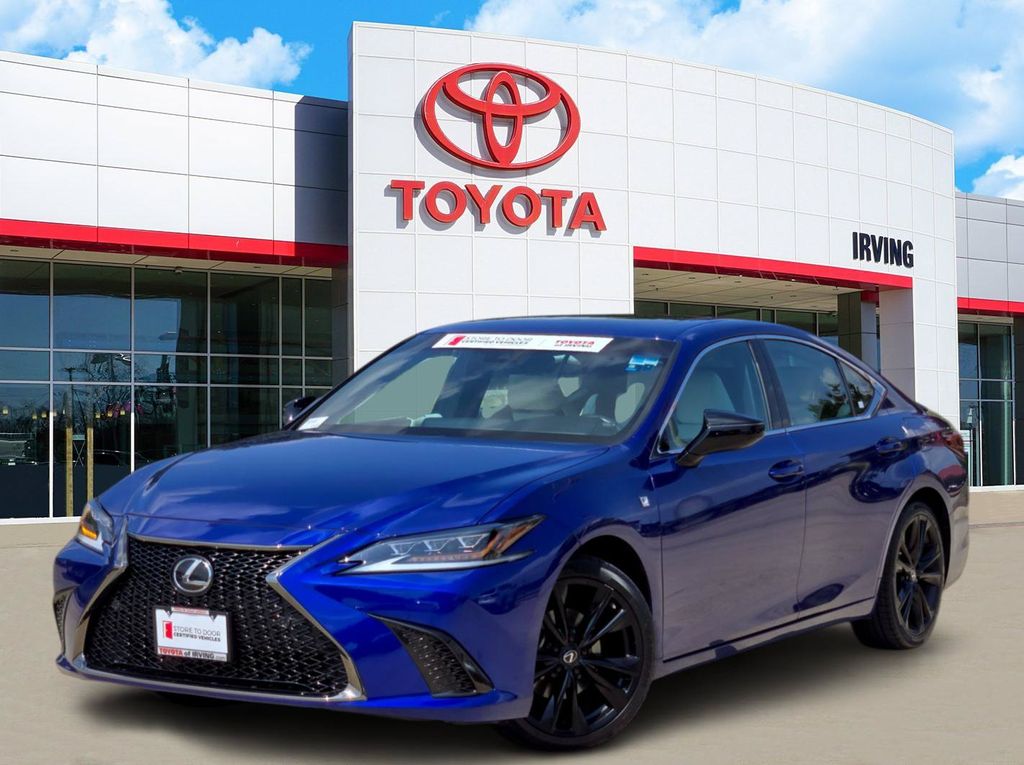 Ultrasonic Blue Mica 2.0 2021 Lexus ES Sedan Front-Wheel Drive 8-Speed Automatic