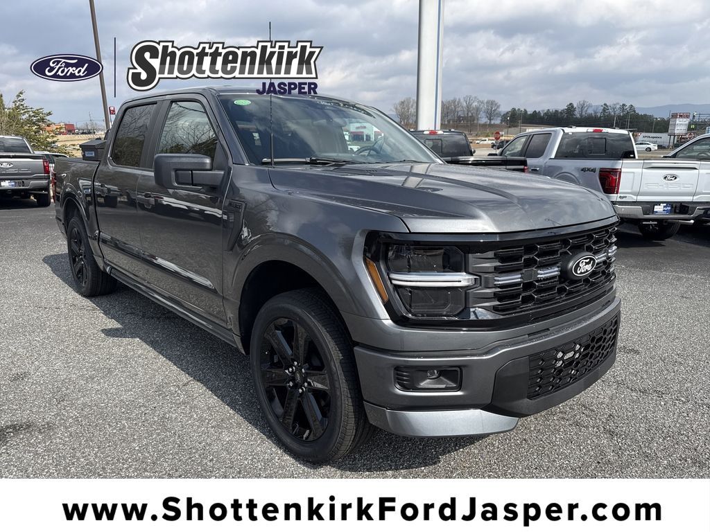Carbonized Gray Metallic 2026 Ford F-150 Pickup Truck Four-Wheel Drive Automatic