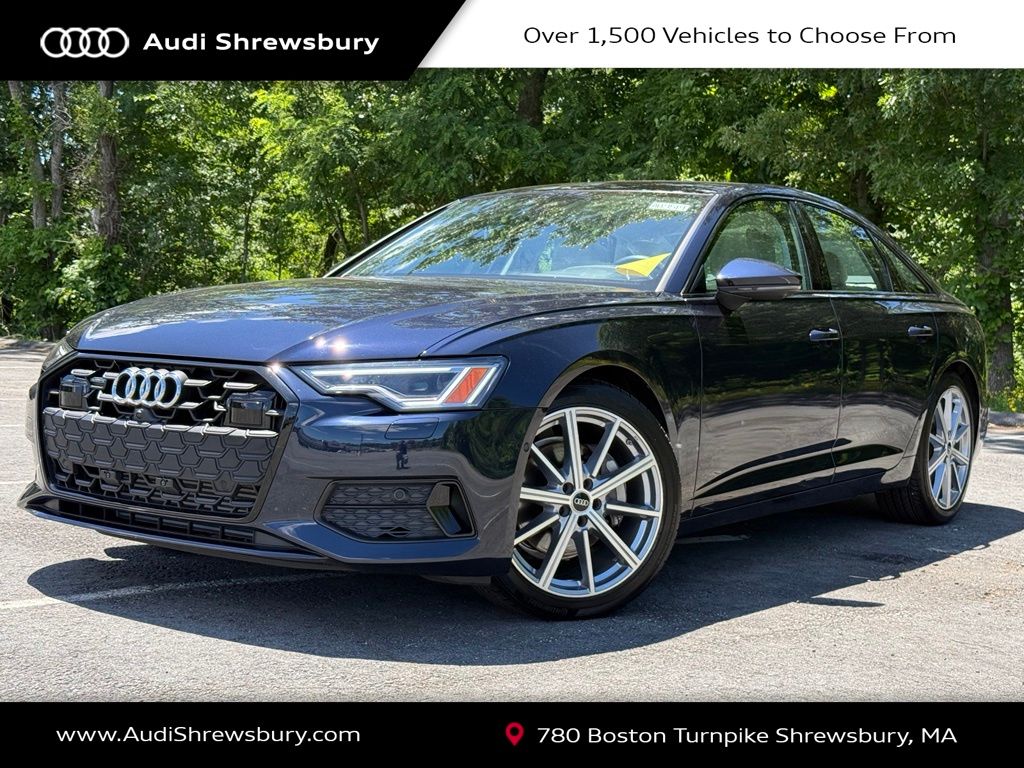 Firmament Blue Metallic 2025 Audi A6 Sedan All-Wheel Drive 7-Speed Automatic