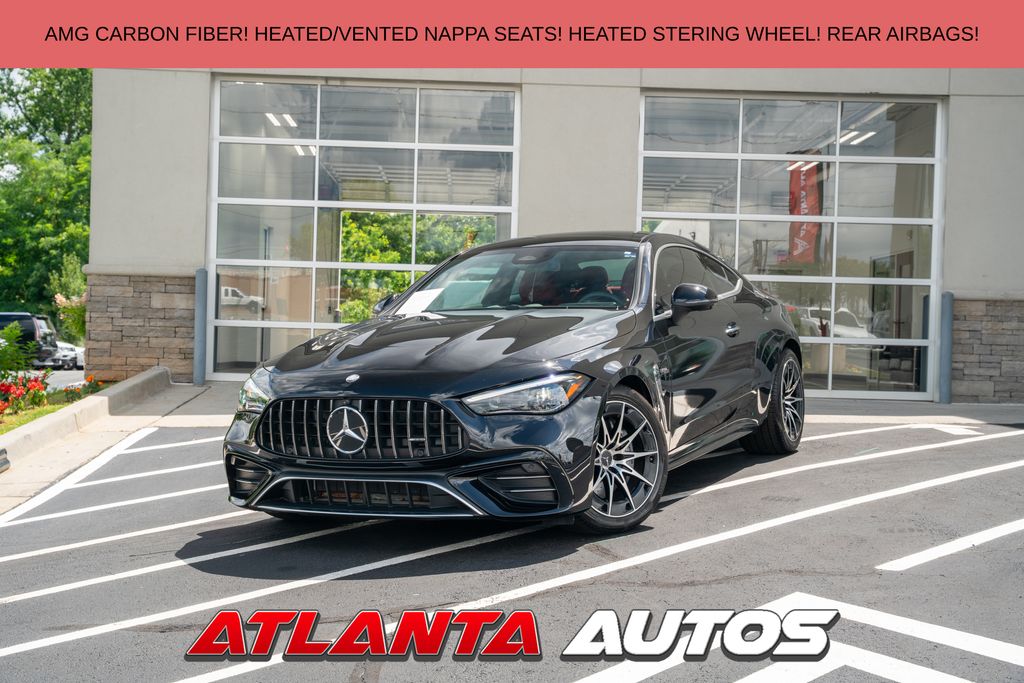 Obsidian Black Metallic 2024 Mercedes-Benz CLE Coupe All-Wheel Drive 9-Speed Automatic