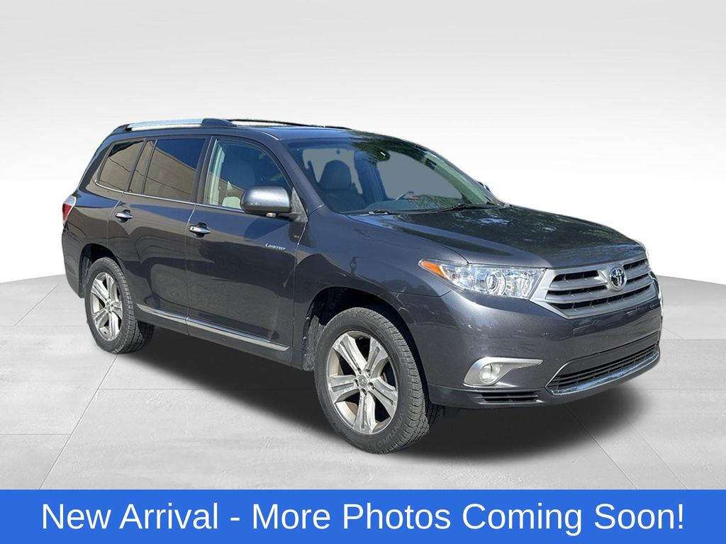 Magnetic Gray Metallic 2013 Toyota Highlander SUV / Crossover All-Wheel Drive 5-Speed Automatic Overdrive