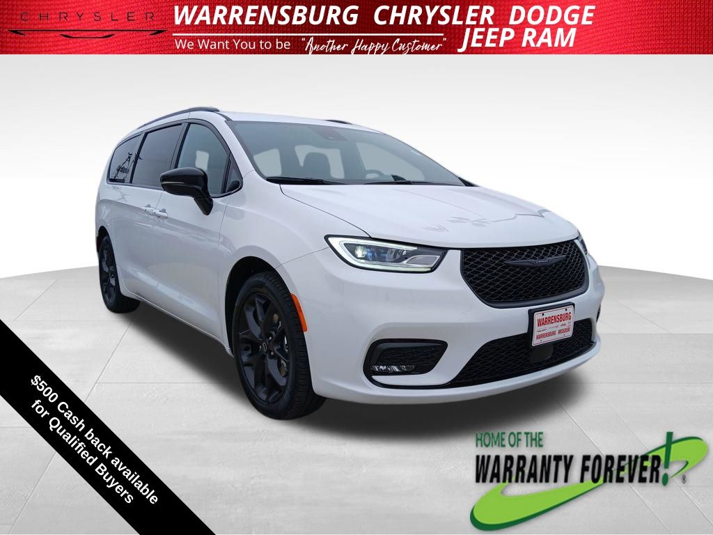 Bright White Clearcoat 2026 Chrysler Pacifica Select FWD Minivan Front-Wheel Drive 9-Speed Automatic