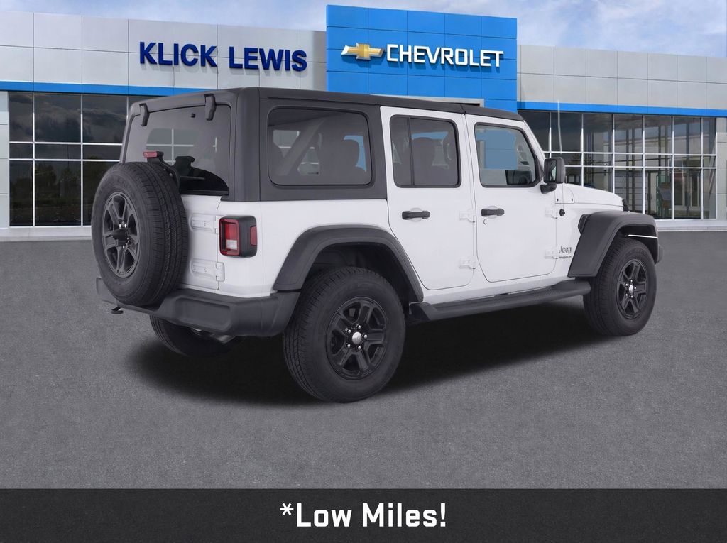 2018 Jeep Wrangler Unlimited Sport S White at Subaru and VW of Moon Township